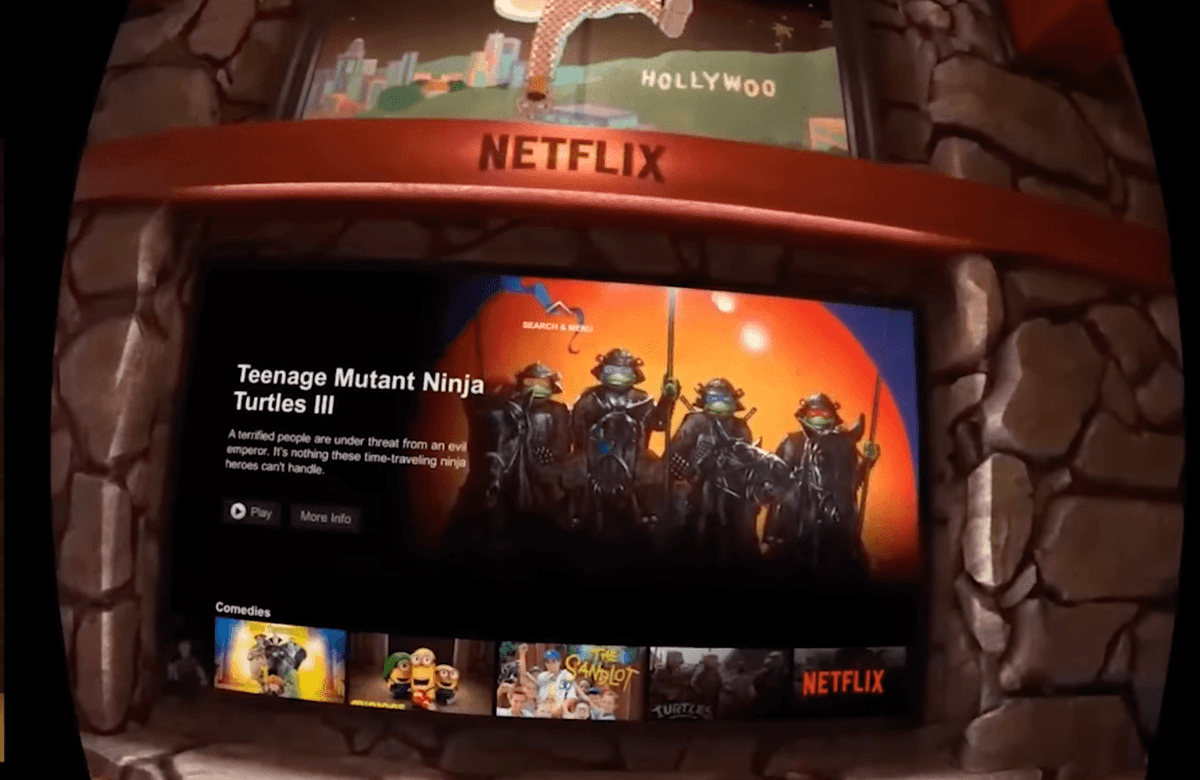 can you watch netflix in meta quest 2